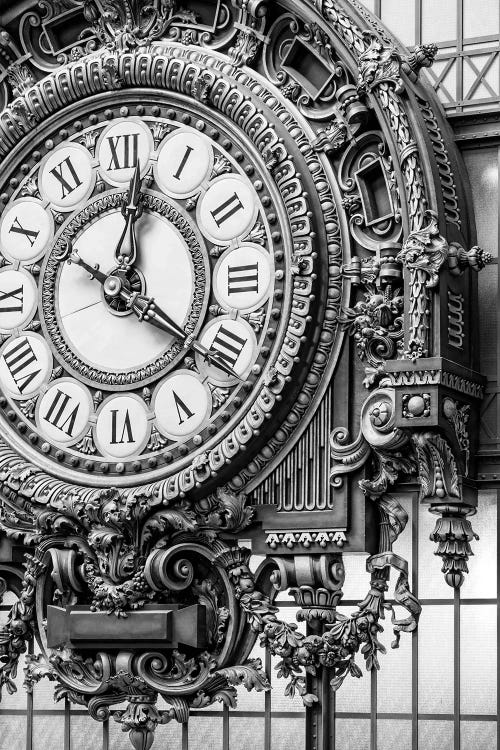 Clock In Paris by Susanne Kremer wall art