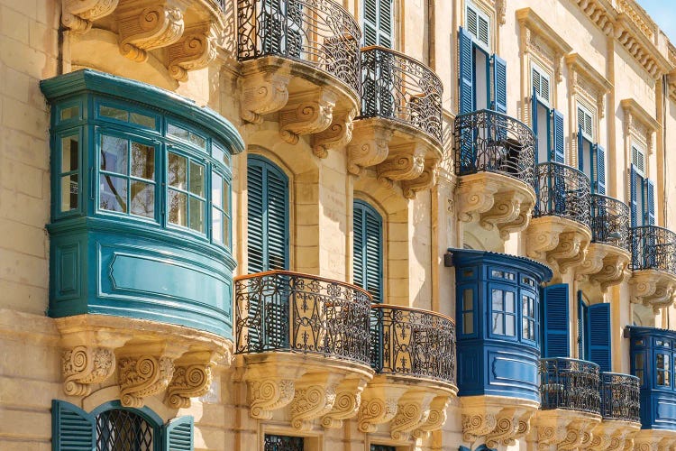 Blue Balconies by Susanne Kremer wall art