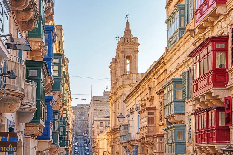 Golden City Valletta by Susanne Kremer wall art