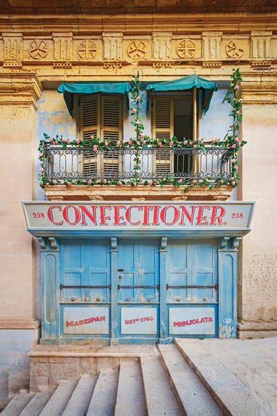 Vintage Candy Store by Susanne Kremer framed wall art