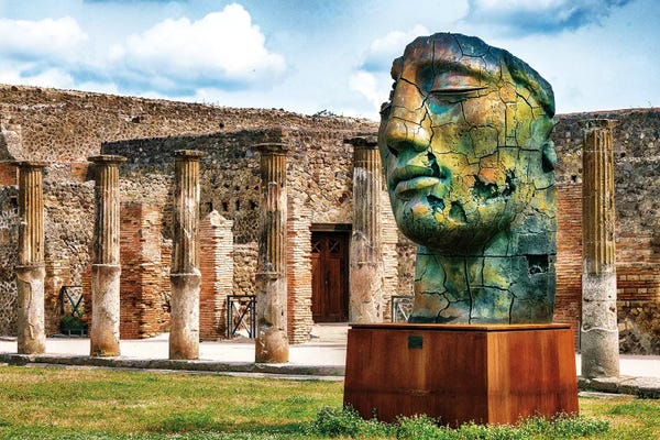 Ancient Ruins: Pompeii Archeological Site I by Susanne Kremer