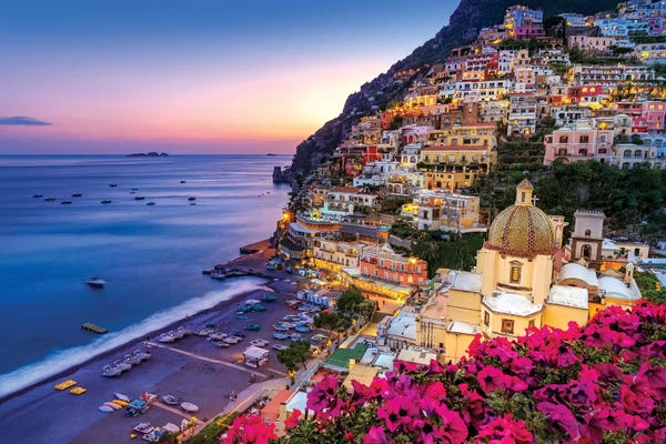 Susanne Kremer: Church Santa Maria Assunta III, Positano by Susanne Kremer