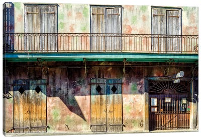 Preservation Hall, Jazzclub French Quarter Canvas Art Print - New Orleans Art