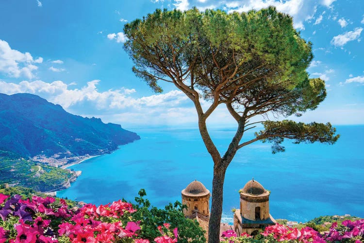 Ravello, View of Amalfi Coast I 