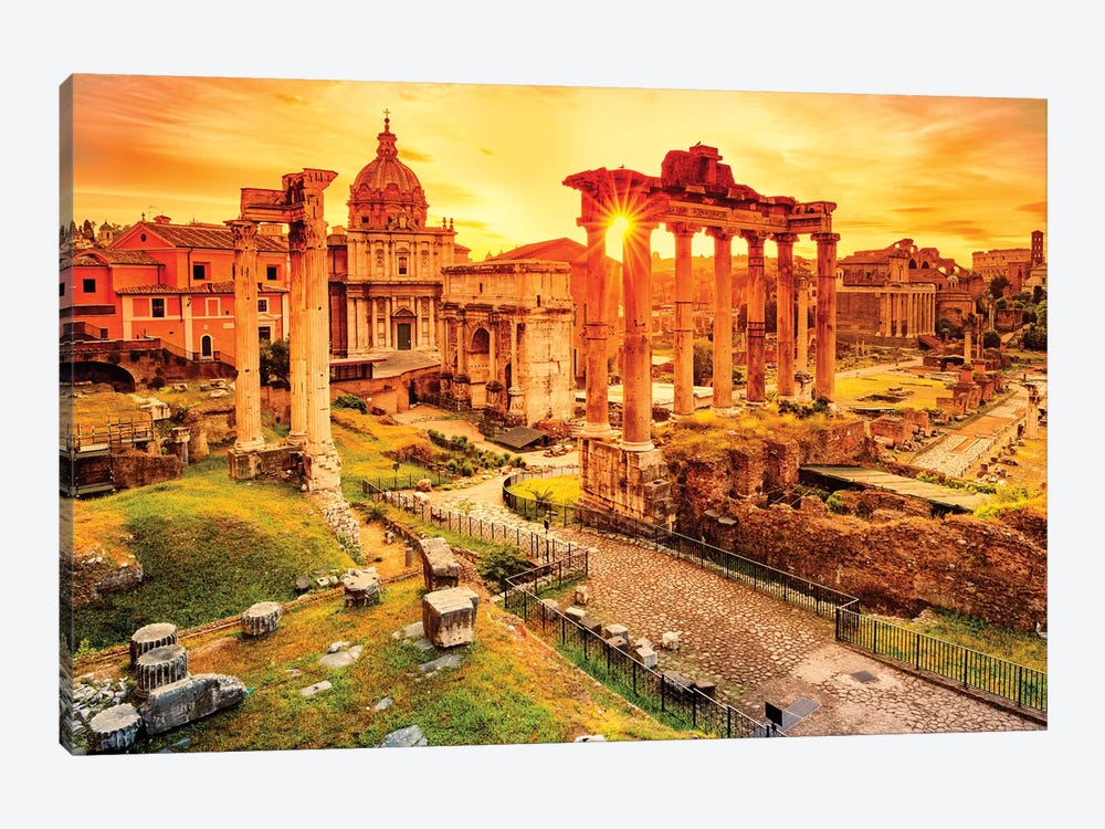 Roman Forum II Art Print by Susanne Kremer | iCanvas