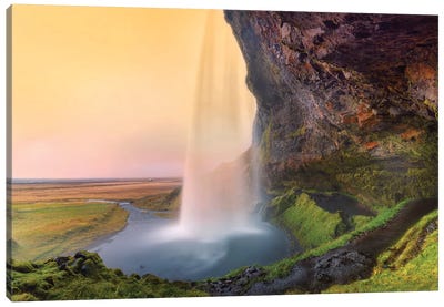 Seljalandsfoss Waterfall III Canvas Art Print