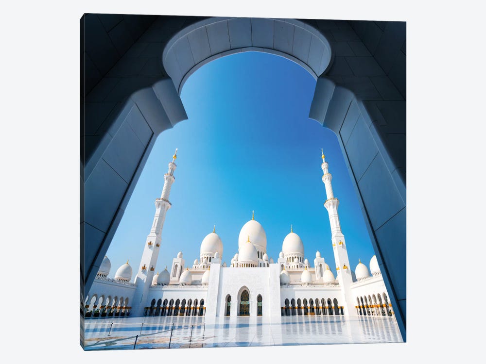 Sheikh Zayed Grand Mosque I by Susanne Kremer 1-piece Canvas Print