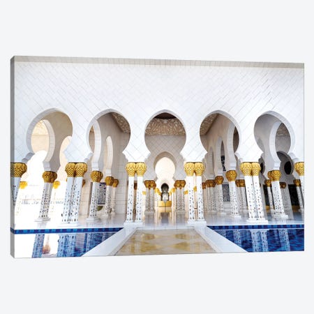 Sheikh Zayed Grand Mosque IV Canvas Print #SKR215} by Susanne Kremer Art Print