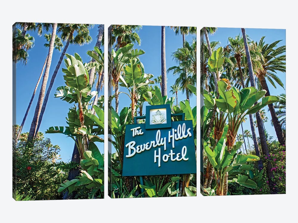 The Beverly Hills Hotel I by Susanne Kremer 3-piece Art Print