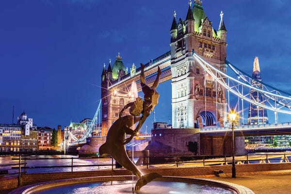 United Kingdom: Tower Bridge Historic Bridge  by Susanne Kremer