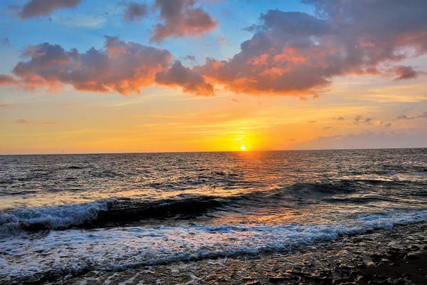 Puerto Rico: Tres Palmas Beach Sunset  by Susanne Kremer
