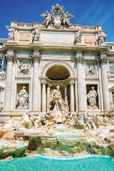 Lazio: Trevi Fountain  by Susanne Kremer