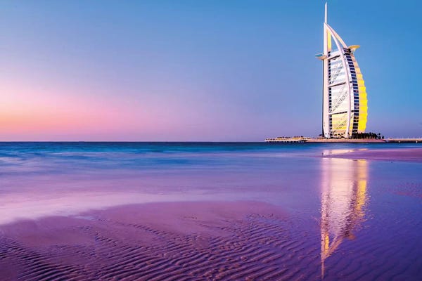 Seascapes: Burj Al Arab Jumeirah III by Susanne Kremer