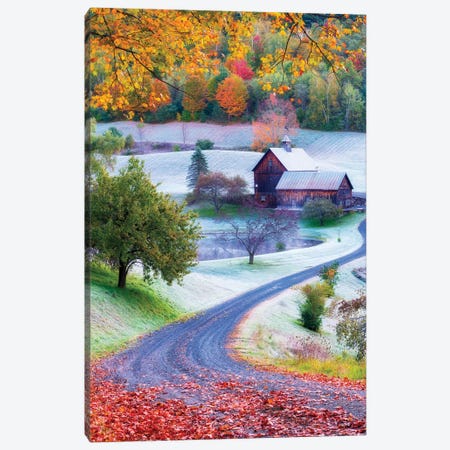 Autumn In Woodstock Vermont New England Canvas Print #SKR270} by Susanne Kremer Canvas Artwork