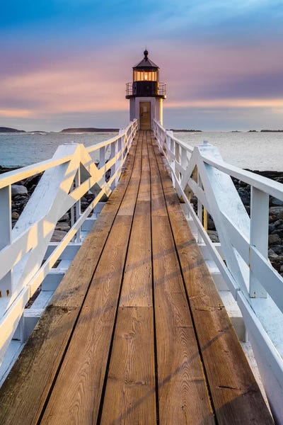 Maine: Marshall Point Lighthouse Maine by Susanne Kremer