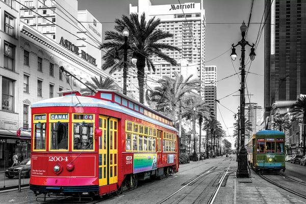 Trains: Canat Street Downtown I by Susanne Kremer