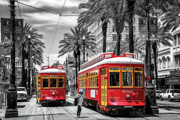 Louisiana: Canat Street Downtown  II by Susanne Kremer