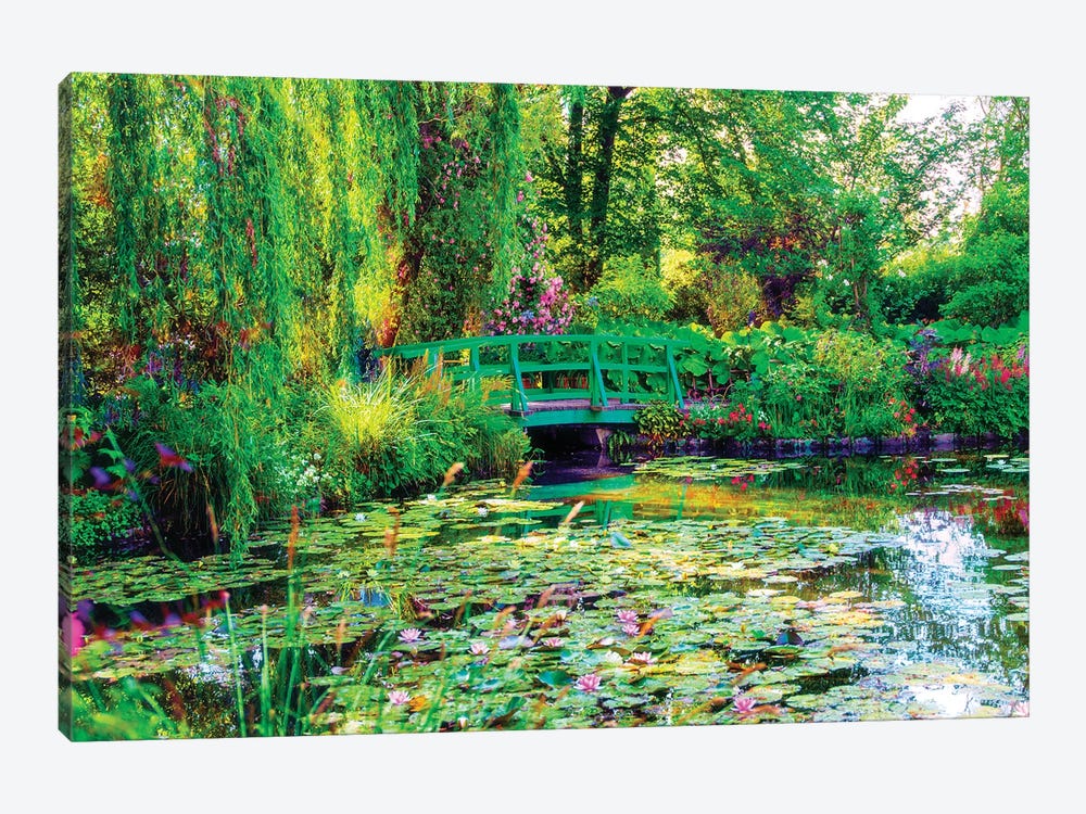 Monets Garden In Giverny France by Susanne Kremer 1-piece Canvas Print