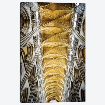Cathedral Of Rouen France Canvas Print #SKR322} by Susanne Kremer Canvas Artwork