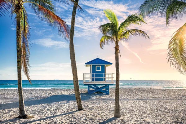 Florida Beaches: Beach Dreams Hollywood Florida by Susanne Kremer
