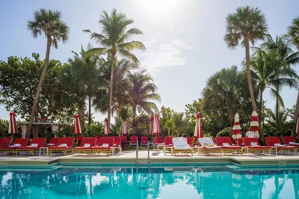 Miami Beach: Go For A Swim , Miami Beach Pool Florida by Susanne Kremer