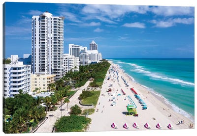 Above All, Miami Beach Florida Canvas Art Print - Florida Art