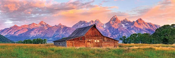 Wyoming: Grand Teton Morning Glow,Grand Teton National Park, Wyoming by Susanne Kremer