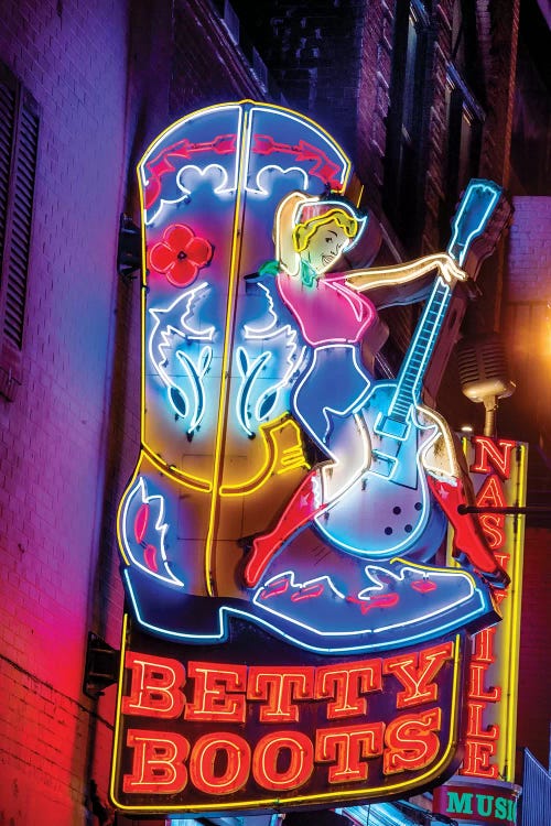 Nashville Broadway Neon Betty Boots