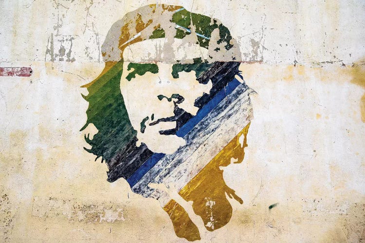 Che Wall Painting Old Havana 