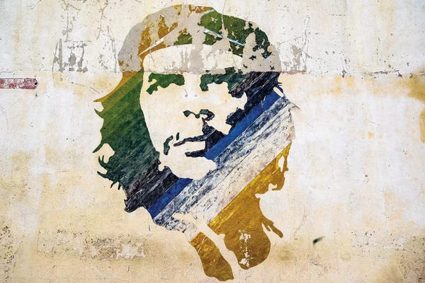 Cuba: Che Wall Painting Old Havana  by Susanne Kremer