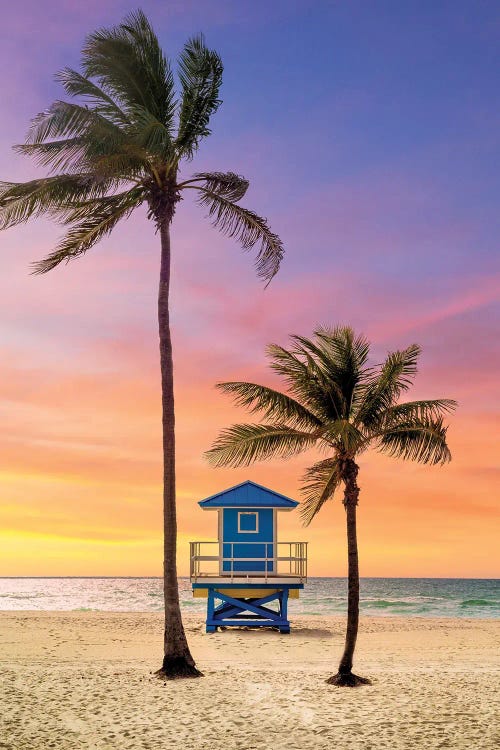 Summer Sunrise At The Beach by Susanne Kremer wall art