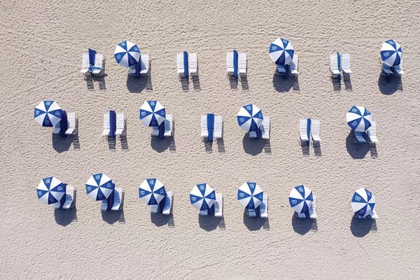 Florida: Aerial South Beach II by Susanne Kremer