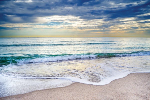 Gentle Waves At The Beach