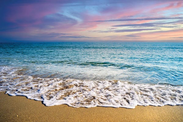 Florida: Romantic Beach Sunrise, South Florida by Susanne Kremer