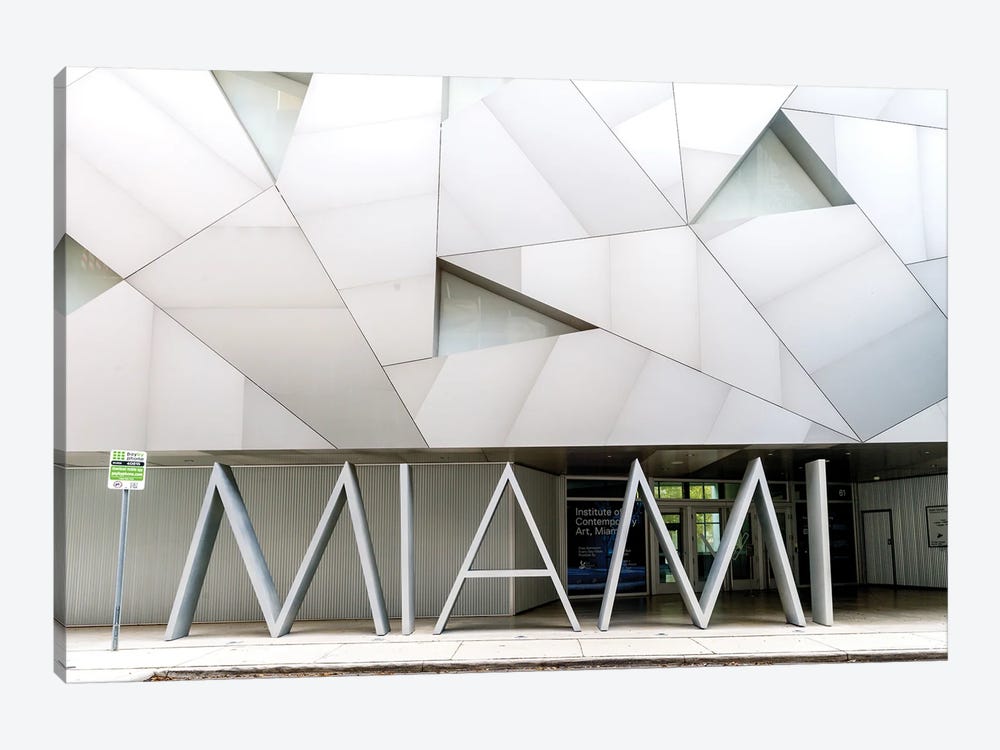 Miami Design by Susanne Kremer 1-piece Canvas Print