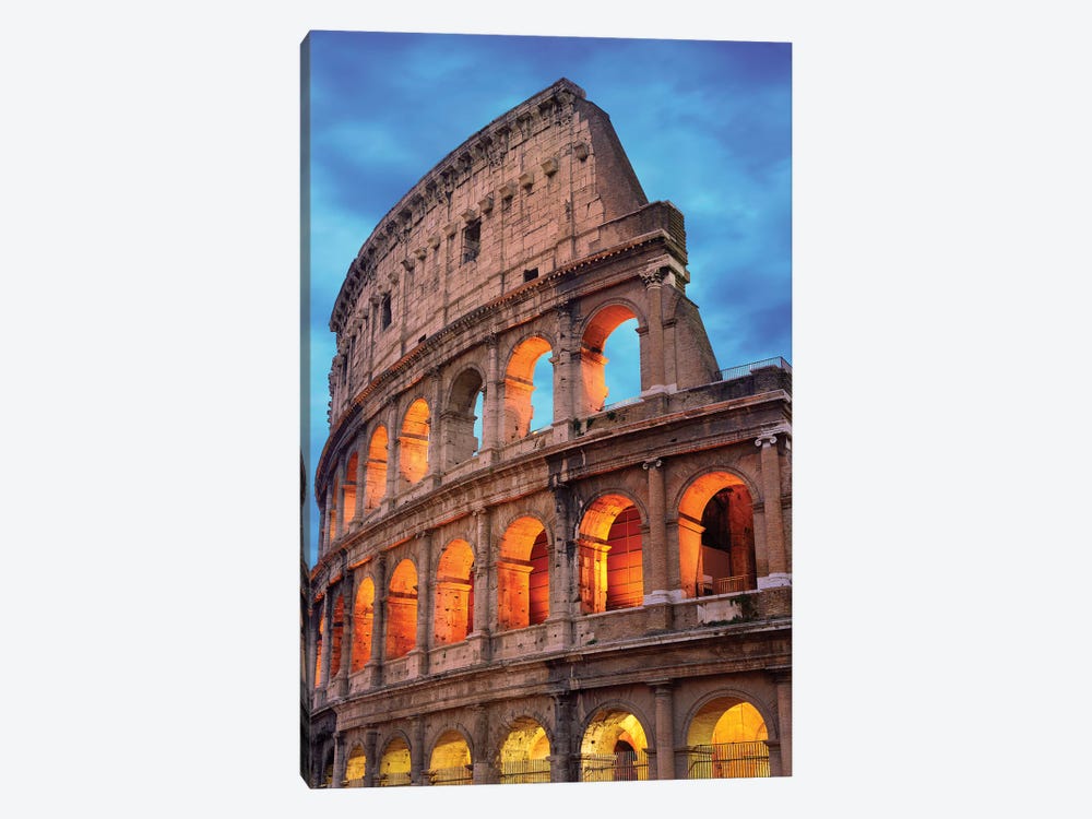 Colosseum At Night II by Susanne Kremer 1-piece Canvas Wall Art