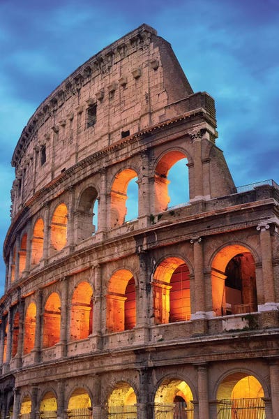The Colosseum: Colosseum At Night II by Susanne Kremer