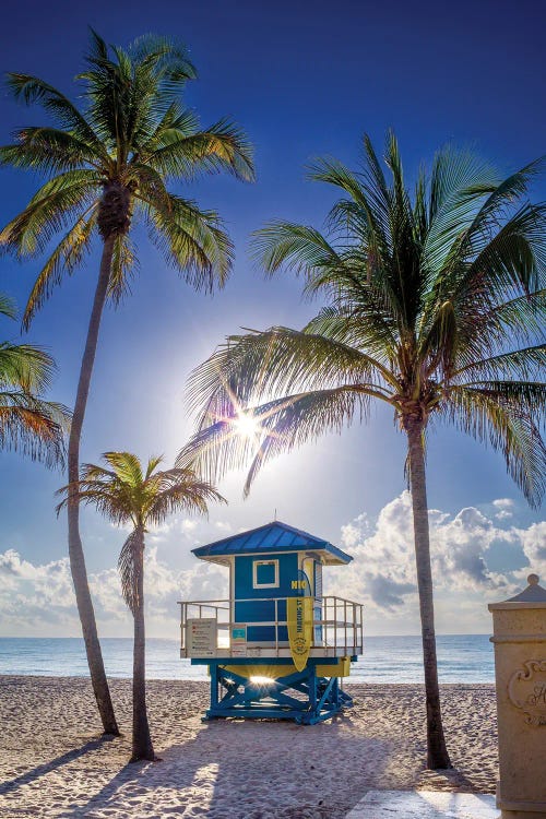 The Perfect Beach Day, Miami Florida by Susanne Kremer wall art