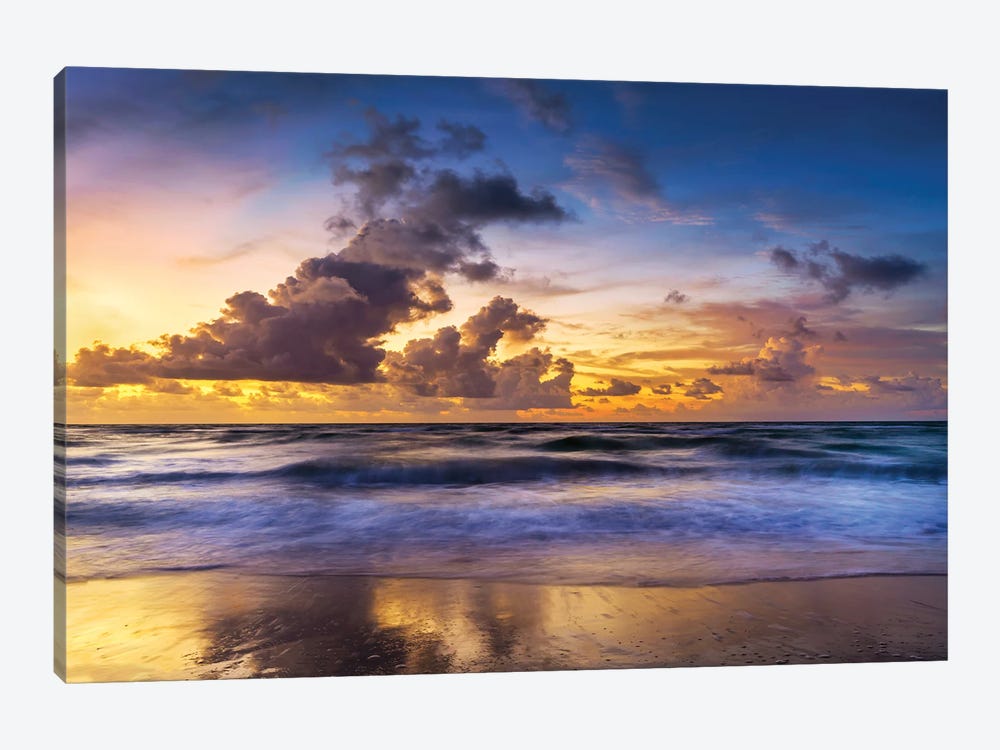 Before Sunrise 2 Florida Beach by Susanne Kremer 1-piece Canvas Print