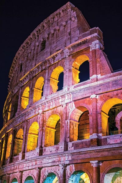 Lazio: Colosseum Wall  by Susanne Kremer