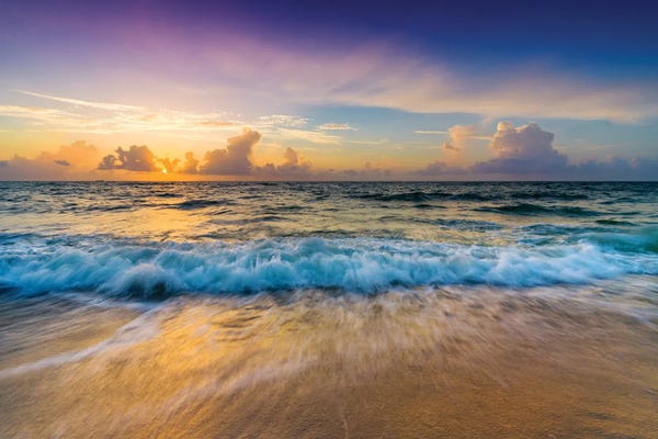 Florida Beaches: Golden Beach Sunrise, Florida by Susanne Kremer
