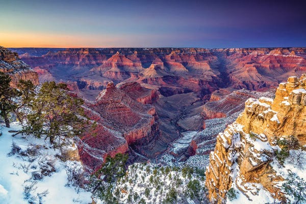 Arizona: Grand Canyon South Rim Sunset I by Susanne Kremer