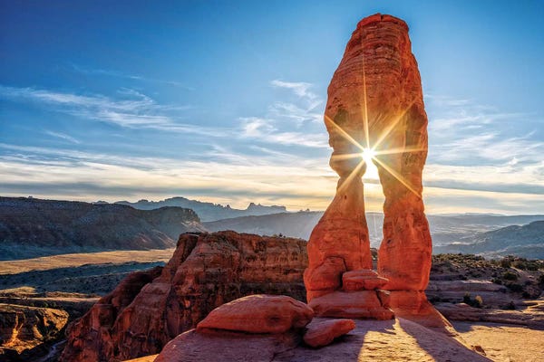 Utah: Delicate Arch at Sunset  by Susanne Kremer