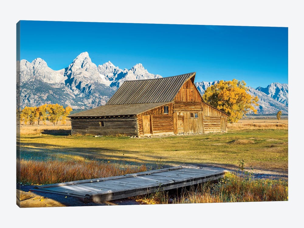 Wyoming Grand Teton by Susanne Kremer 1-piece Canvas Artwork