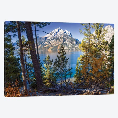 Jenny Lake Grand Teton Canvas Print #SKR610} by Susanne Kremer Canvas Art