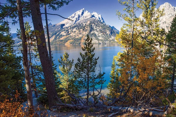 Places: Jenny Lake Grand Teton by Susanne Kremer