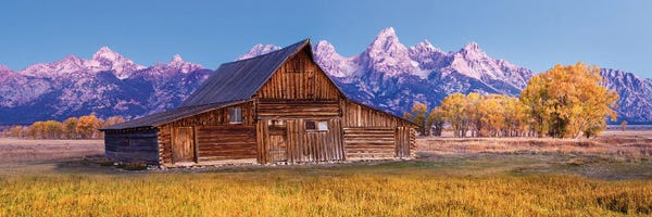 Rocky Mountains: Grand Teton National Park Panoramic View Wyoming by Susanne Kremer