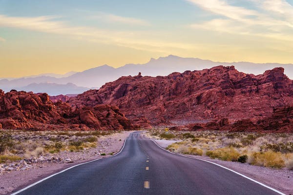 Death Valley National Park: Valley Of Fire Drive by Susanne Kremer