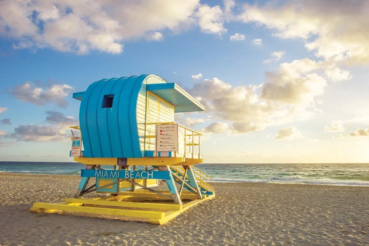 Sunrise Miami Beach by Susanne Kremer wall art