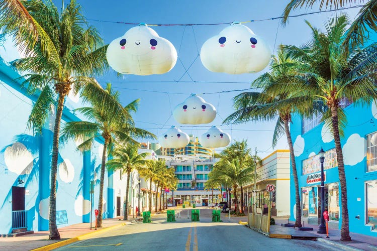 Happy Day In Florida by Susanne Kremer wall art
